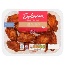 Delimore Hot & Spicy Chicken Wings 330g